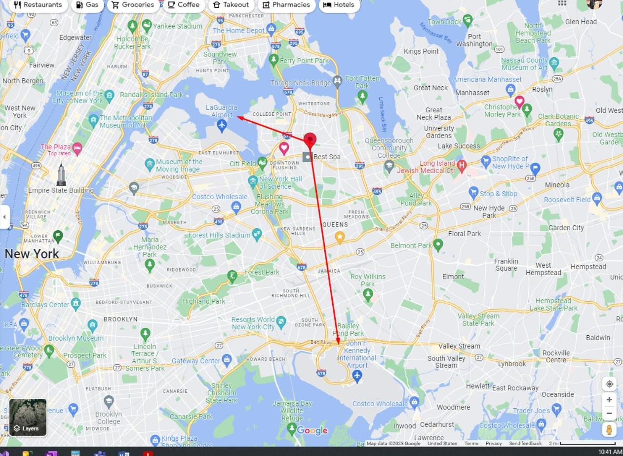 Separate Big Room Near Jfk And Laguardia Airport Nova York Exterior foto
